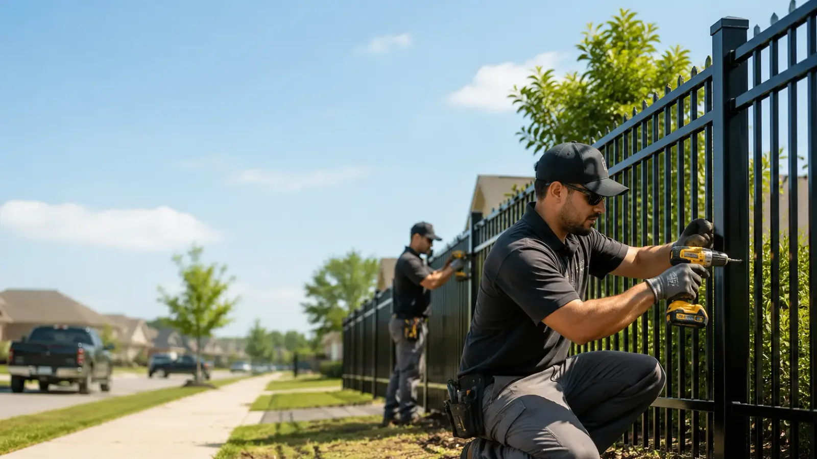 Metal Fence Installation in Midway, WV